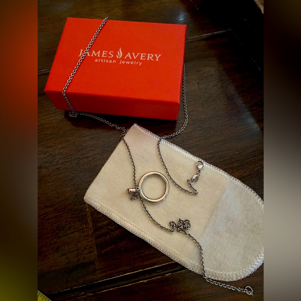 James Avery 
Circlet Changeable Charm Necklace